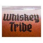 240ml WHISKEY TRIBE LEATHER GLASS FLASK BY RAGPROPER