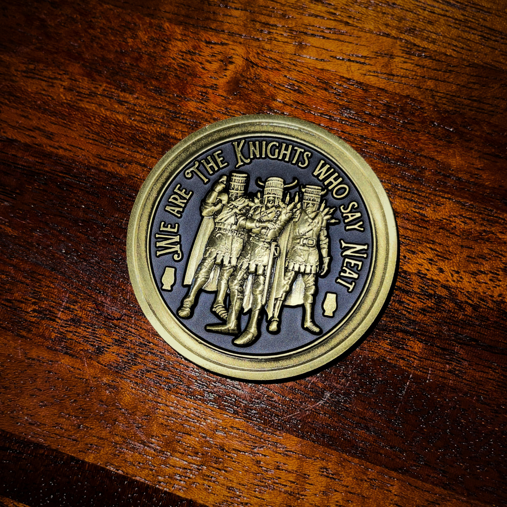 Knights Who Say Neat Challenge Coin