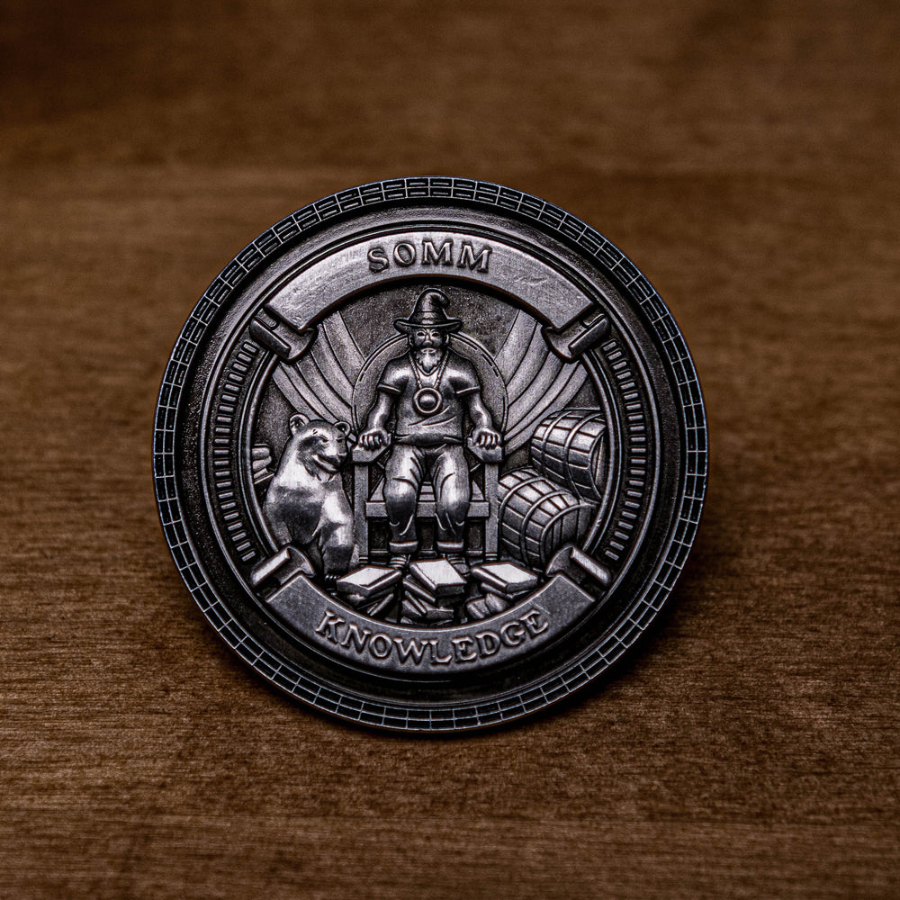 MOOCH AND SOMM CHALLENGE COIN