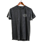 ALCHEMY ROUND LOGO GREY TEE SHIRT