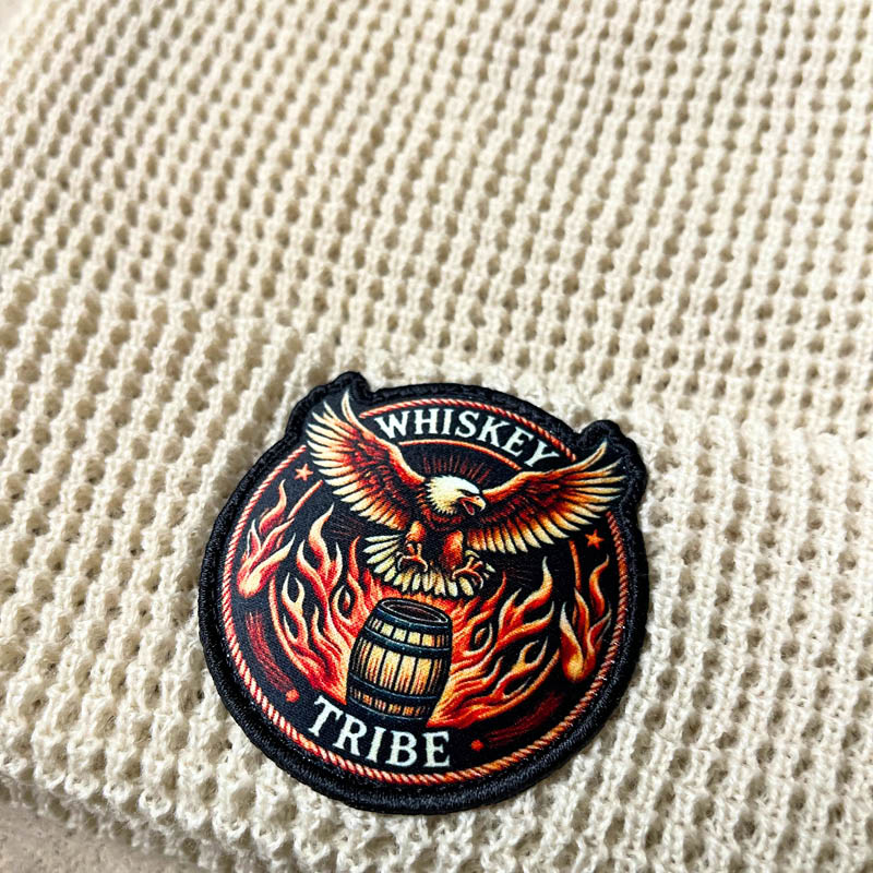 SAND WHISKEY TRIBE EAGLE BEANIE