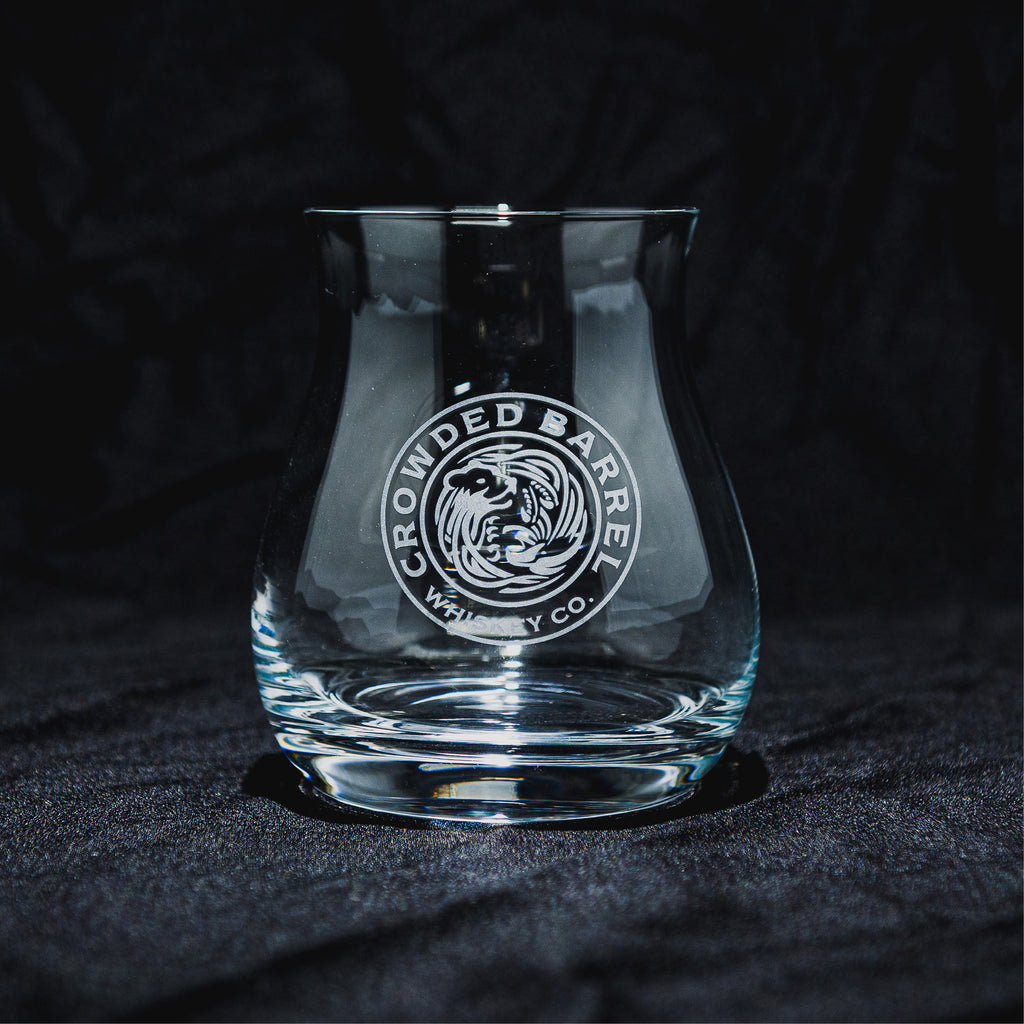 CROWDED BARREL SIDE LOGO GLENCAIRN ROCKS GLASS – Whiskey Tribe