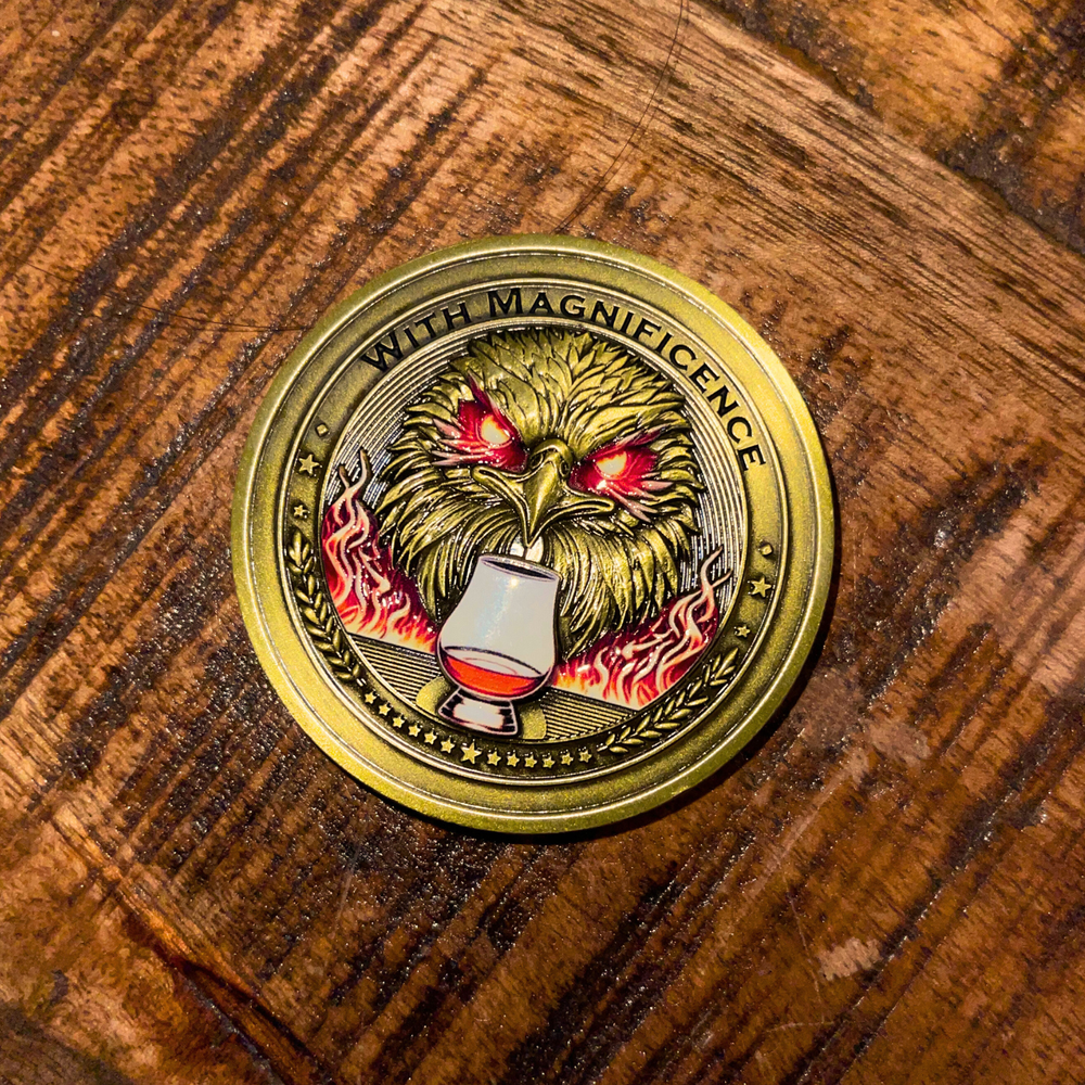 How Do You Whiskey Challenge Coin